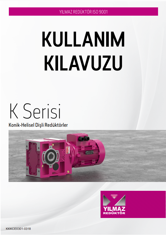 Merkez Motor | K Serisi / Helisel Konik Dişli Redüktörler