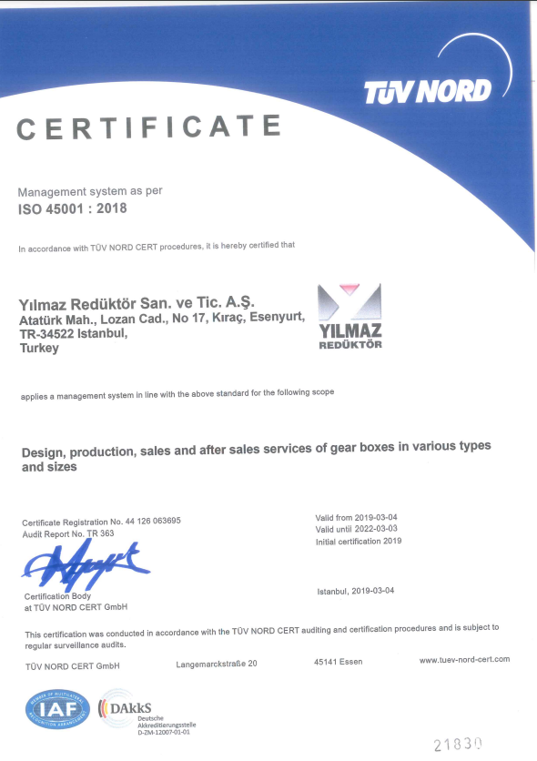 Merkez Motor | V Serisi / Vinç Tamburu Tahrik Redüktörleri
